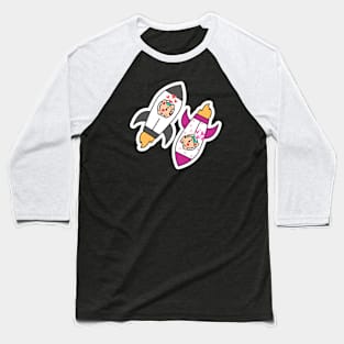 space dog love Baseball T-Shirt